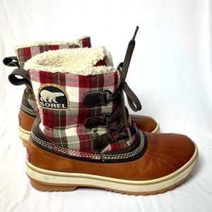 SOREL Rare Plaid Waterproof Boot